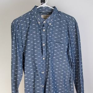 Jack and Jones Mustache Dress Shirt